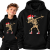 BLUZA Z KAPTUREM  ŚWIĄTECZNA skull dabbing christmas